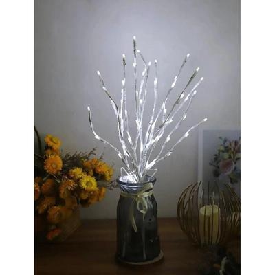 1 PC White Birch Branch Light LED Festive Lights Battery Ope
