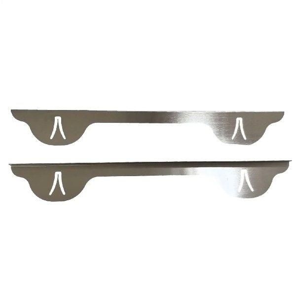 2 Pieces Stainless Steel Stove Counter Gap Covers Side