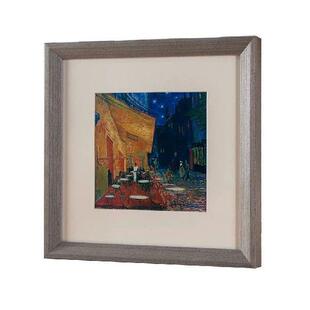 Photo Frame Square Pine Hanging Wood Diy Wall Solid