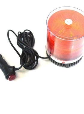 12 Volt Magnetic Warning Strobe Light Beacon Orange /