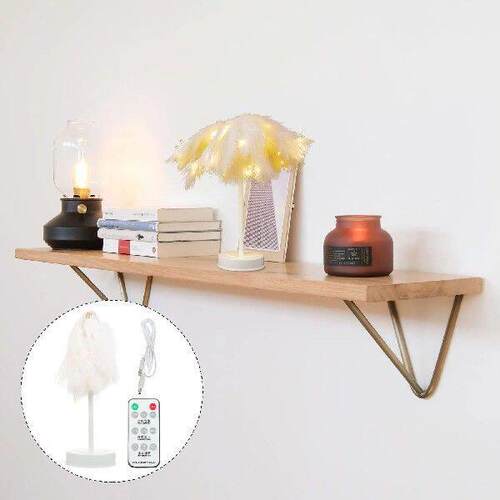 Remote Control Copper Wire Night Light Bedside Creative