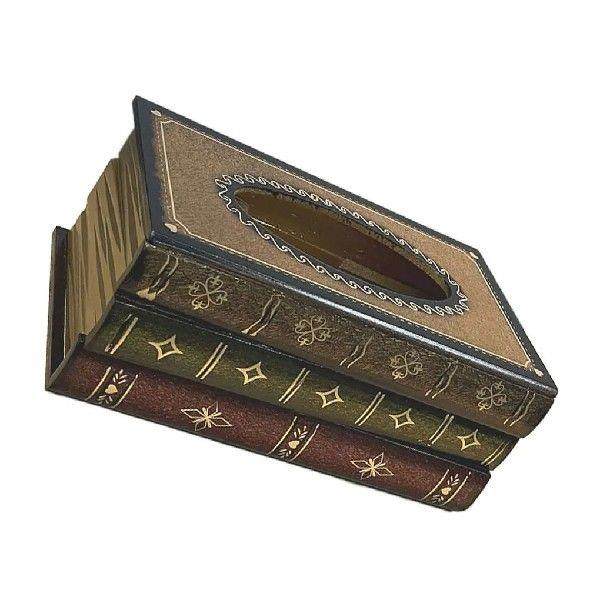 Yellow Napkin Storage Box Ornaments Visual Effects Catch