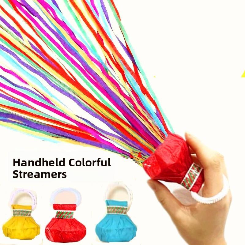 10-50pcs Party Samers Popper Hand Throw Confetti Samers Magi