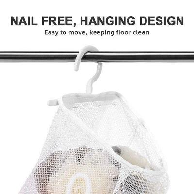 Storage Bag Kitchen Mesh Pouch Hanging Clothes All Sizes of
