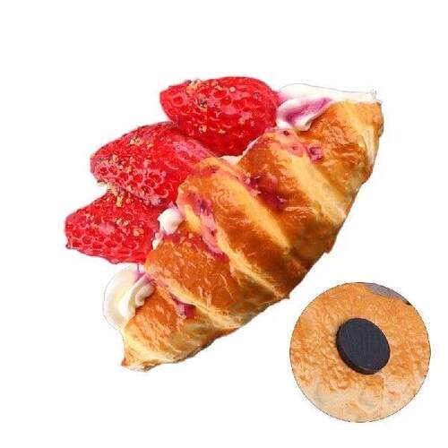 Artificial Croissants Realistic Fake Toy Realistic