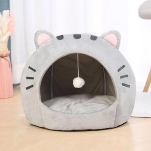 Warm Pet Cushion Cat Cave Bed Kitten Super House