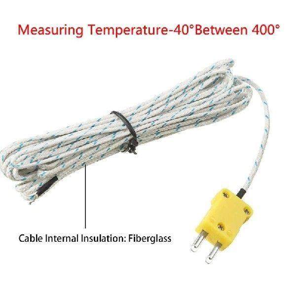 5 Pcs for 3M K Type Thermocouple Probe Sensor Temperature