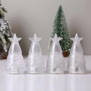 Light Night LED Electronic Decor圣诞 Christmas Candle Tree