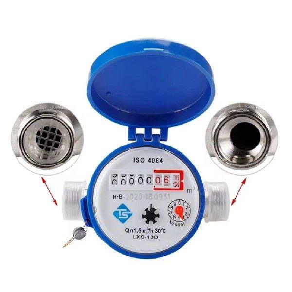 Smart Water Meter Mechanical Rotary Pointer Counter Flow