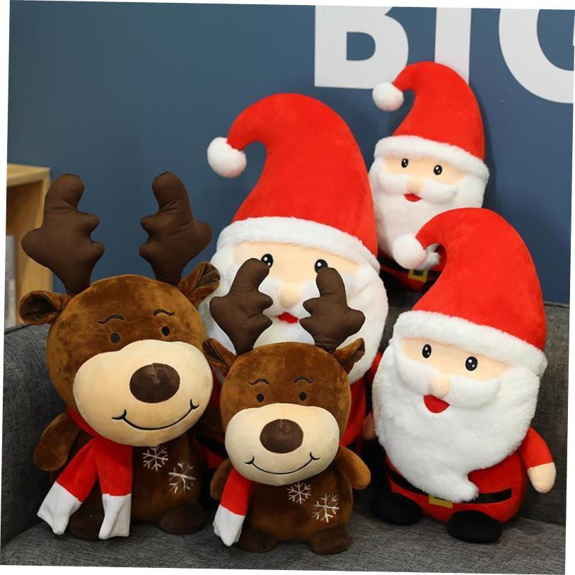 Christmas gifts Santa Claus Doll Plush toys Festival Doll
