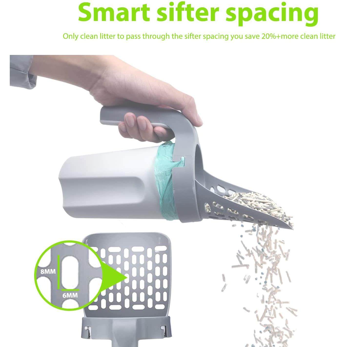 Litter Shovel Self-cleaning Cat Litter Box Scoop Kitty Litte