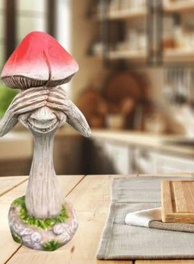 Sparkly Desktop Ornament One Piece Garden Décor Resin