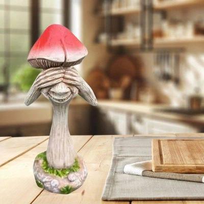 Sparkly Desktop Ornament One Piece Garden Décor Resin