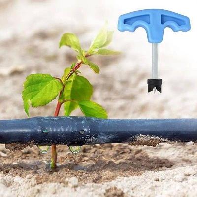Drip Irrigation Hole Punch Tool Agriculture Pipe Accessory