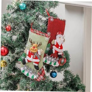 Christmas tree stocking gift bag christmas goodie decoration