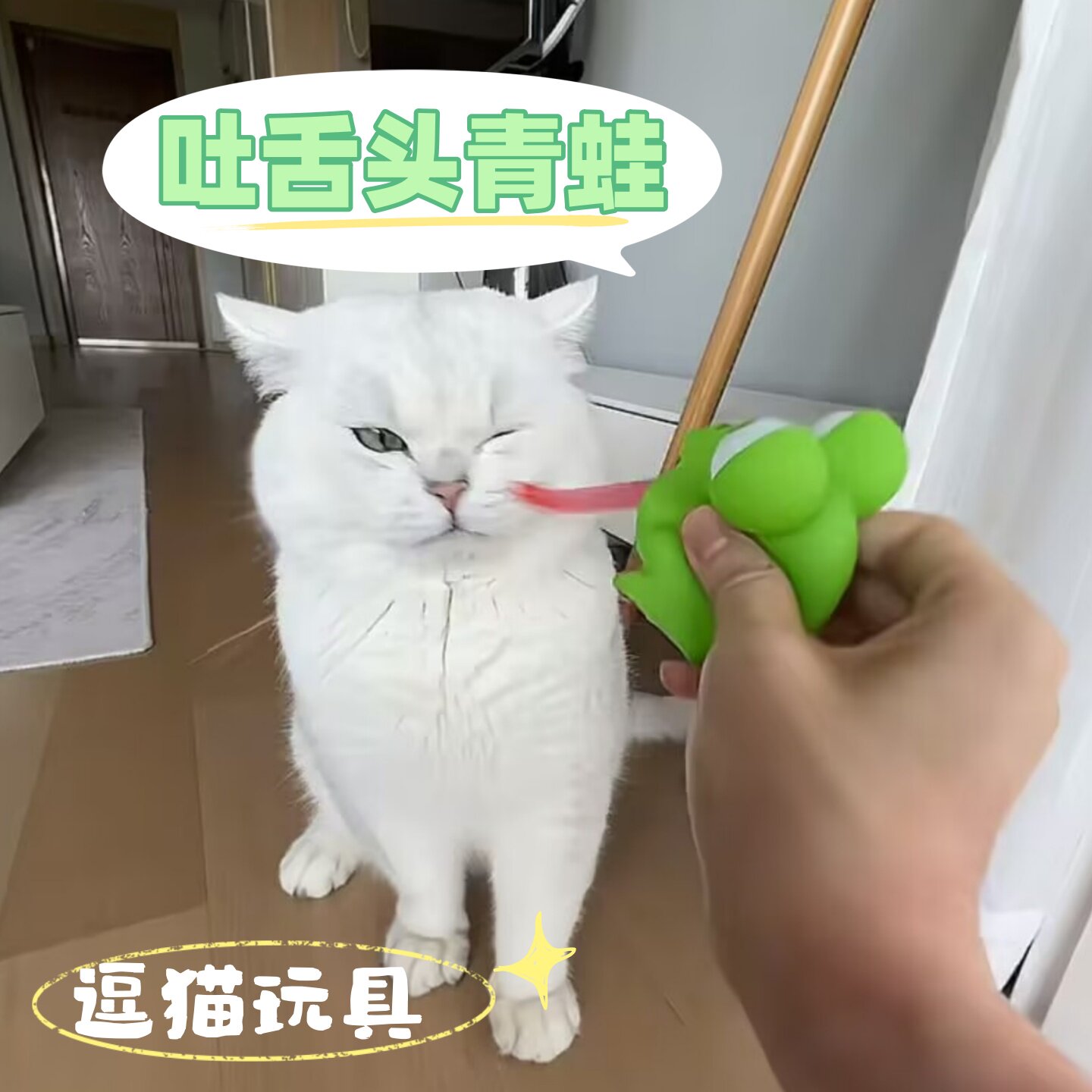吐舌头青蛙捏捏减压恐龙创意搞怪发声回弹发泄新奇特解压逗猫玩具