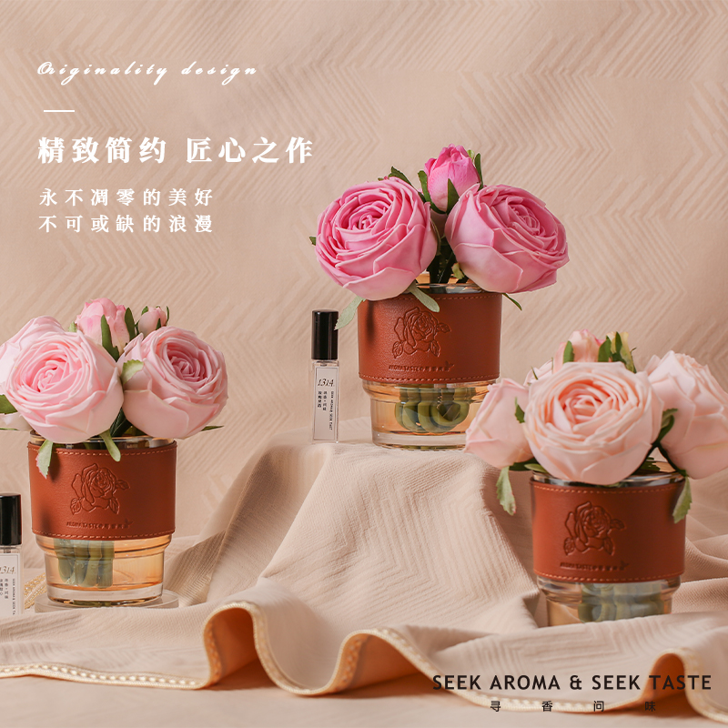 精致优雅｜真实花瓣触感｜尽显优雅姿态