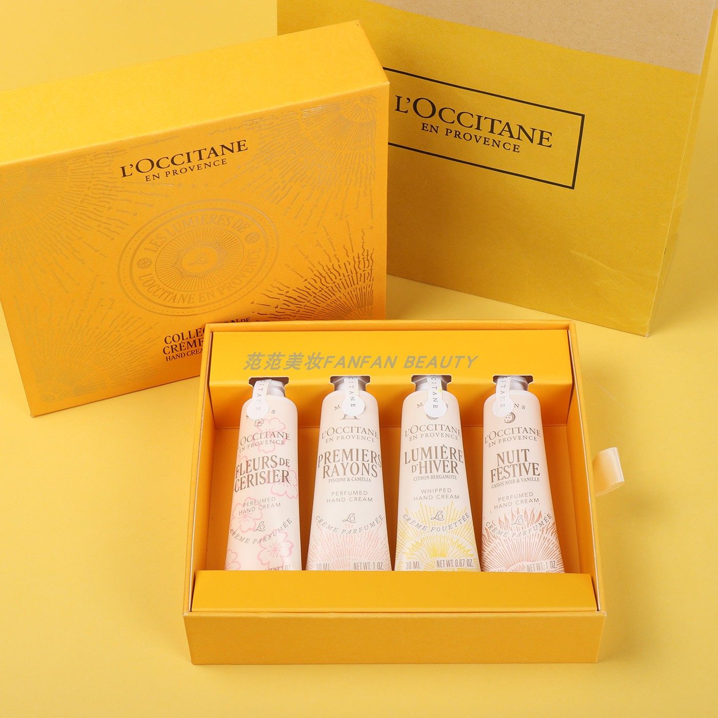 保税欧舒丹圣诞新年护手霜礼盒4件套/月夜浆果/柑橘/山茶/樱花,美容护肤/美体/精油,护手霜,淘宝优惠券,粉丝福利购,淘宝优惠卷