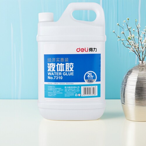 得力强力胶水大桶实惠装胶水强力