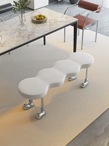 Кремовые туфли из нержавеющей стали, стульчик для кормления для кровати, популярно в интернете, французский стиль