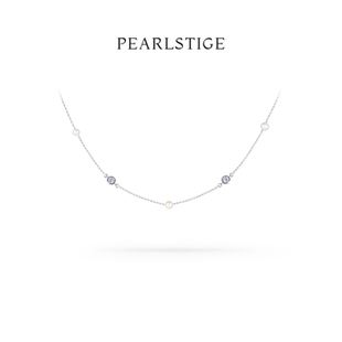 PEARLSTIGE至如满天星淡水珍珠项链温柔精致百搭锁骨链