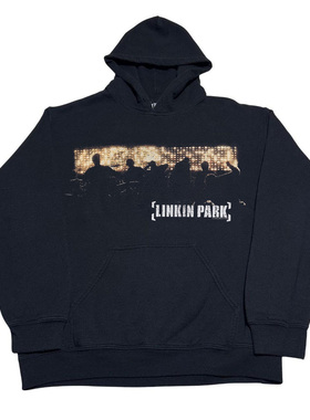 Linkin Park林肯公园摇滚青春 oversize宽松版型青春流行连帽卫衣