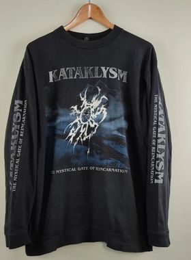Kataklysm乐队1993专辑The Mystical Gate of Reincarnation长袖T