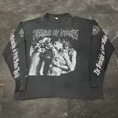 Cradle of Filth Album the Principle of Evil Made Flesh Long-Sleeve T-Shirt