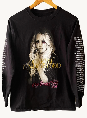 Underwood black LongSleeve安德伍德欧美高级简约设计感长袖T恤