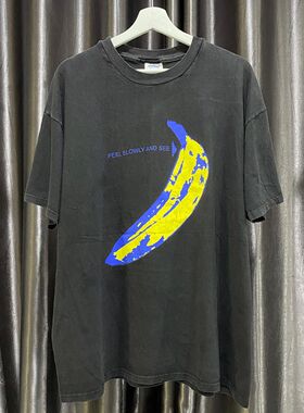 地下丝绒1967专辑The Velvet Underground & Nico美式复古高街T恤