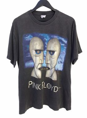 Pink Floyd平克弗洛伊德1994专辑The Division Bell做旧高街T恤