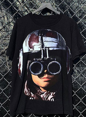 90s Vintage Star Wars Anakin Skywalker Race星际大战短袖T恤