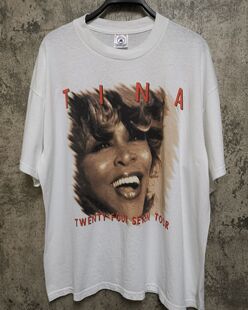 蒂娜特纳Tina Turner2000Twenty Four Seven Tour巡回演唱会短袖T