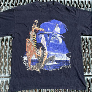 GUNNM sleeves动漫热血短袖 Anime short T恤 Rare 战斗天使Alita