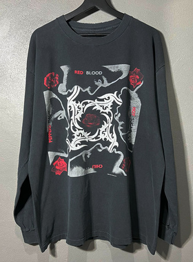 RHCP！Red Hot Chili Peppers1991Blood Sugar Sex Magik长袖T恤