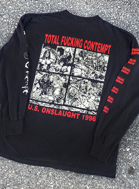 Internal Bleeding 美国摇滚乐队Voracious Contempt专辑短袖T恤