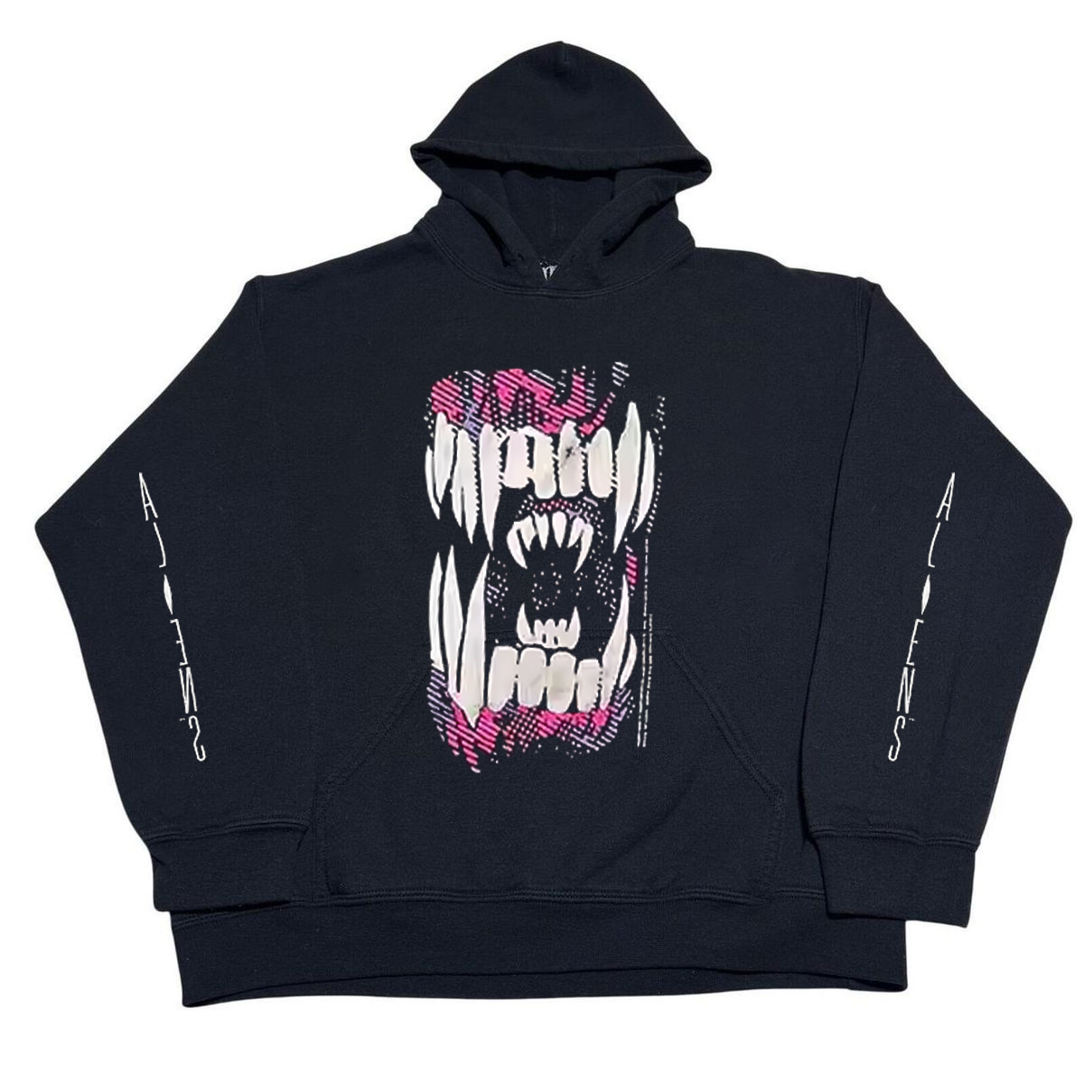 Motörhead摩托头乐队高街潮牌款oversize宽松落肩无性别连帽卫衣