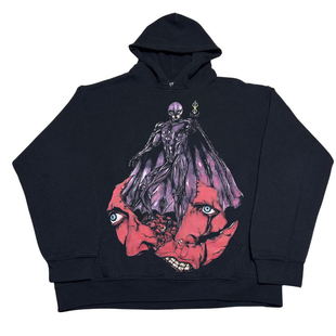 Berserk剑风传奇美式 vibe风重磅oversize复古摇滚无性别连帽卫衣