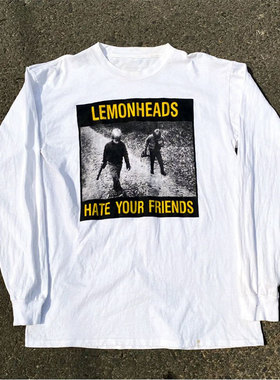 90s The Lemonheads Rock Tour Vintage美式摇滚复古乐队短袖T恤