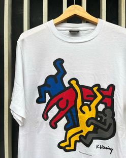 1996小众潮流vintage重磅T恤 Haring Artworks 240g Keith