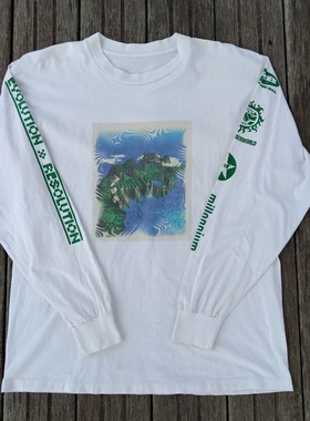 多恩里迪克Don Riddick2004书籍The Global Underworld重磅长袖T