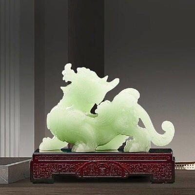 Stone Pixiu Ornament, Household Wealth Attraction