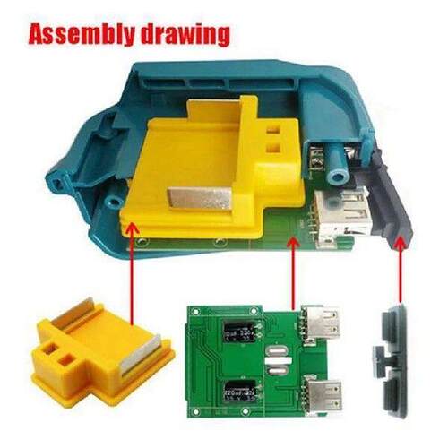 10PCS Connector Terminal B For Makita 18V Li-Ion