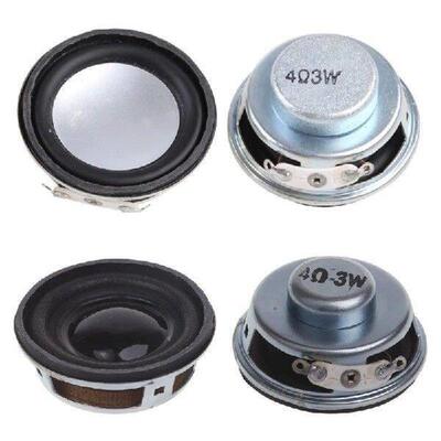 2Pcs 4021 Mini Horn Speaker Note Speakers 4 Ohm 3W