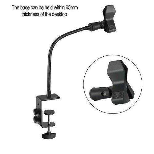 Broadcasting Microphone Stand 28-40mm Dia Mic Flexible Mic