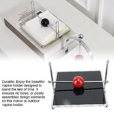 Napkin Holder For Table Square Napkin Dispenser With Center