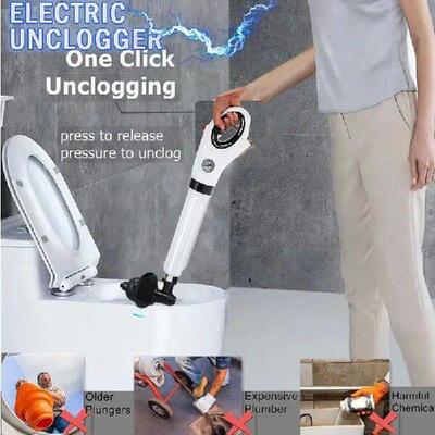 Pneumatic Toilet Dredge Electric Toilet Plunger Drain Clog