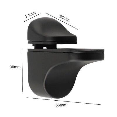 Furniture Setup Adjustable Shelf Support Zinc Alloy Bracket