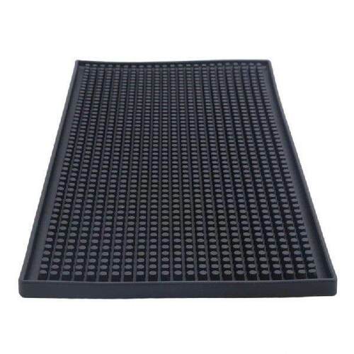 3 Pack Black Bar Mat Spill Mat Glass Drying Mat Cocktail