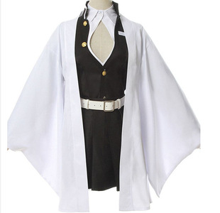 鬼灭之刃Kimetsu没有Yaiba动漫和服Kanroji Mitsuri Cosplay服装